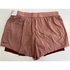 Nike Men's Hot Yoga Dri-Fit Training Shorts Fossil Rose DN1520-668 Size 2XL NWT